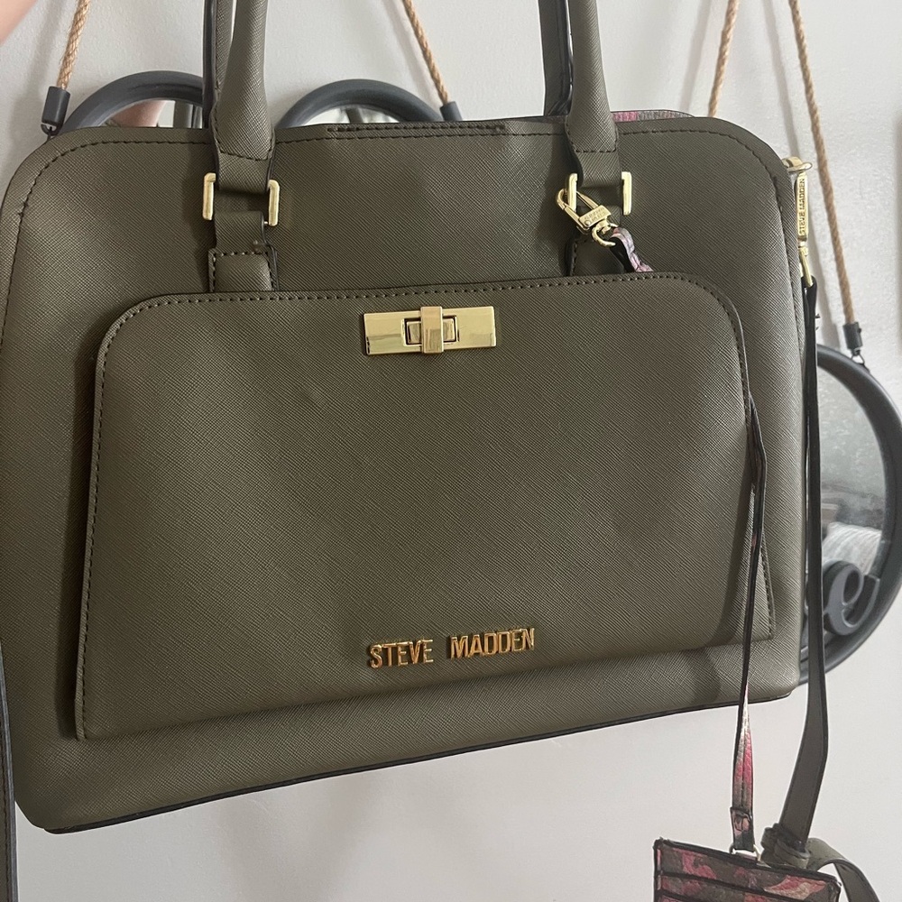 Steve Madden Olive Green Handbag